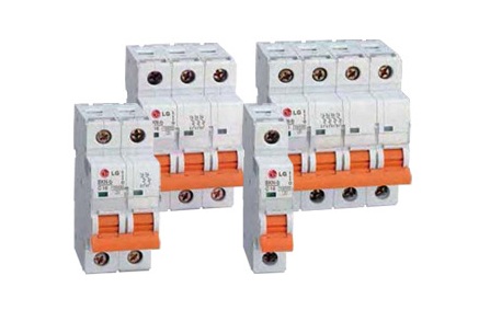 Cầu dao điện loại tép MCB (gắn trên thanh ray) LSBKN-b 3P, 50~63A, 10KA